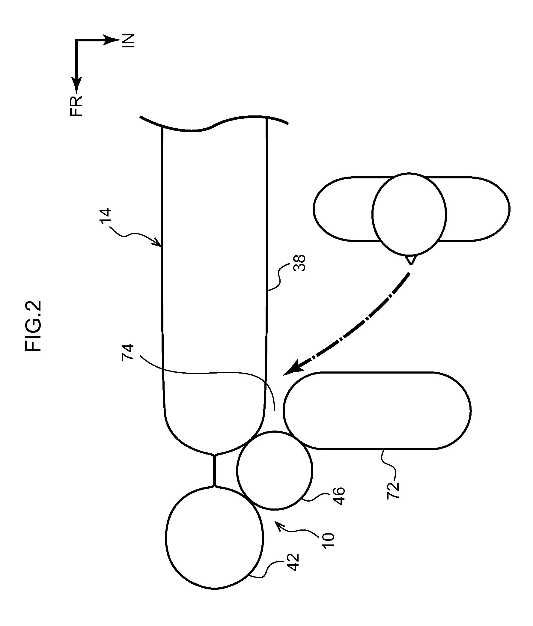 Vehicle curtain airbag device