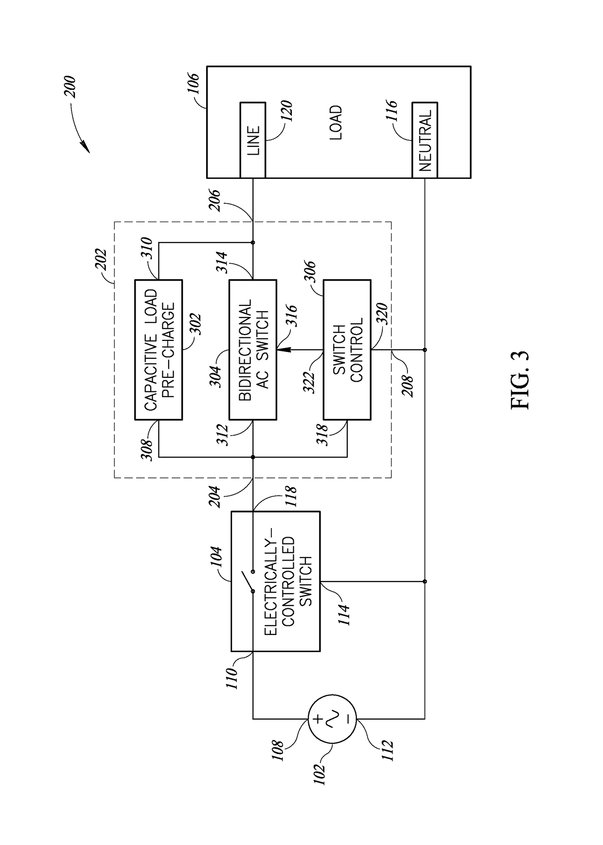 Inrush current limiter circuit