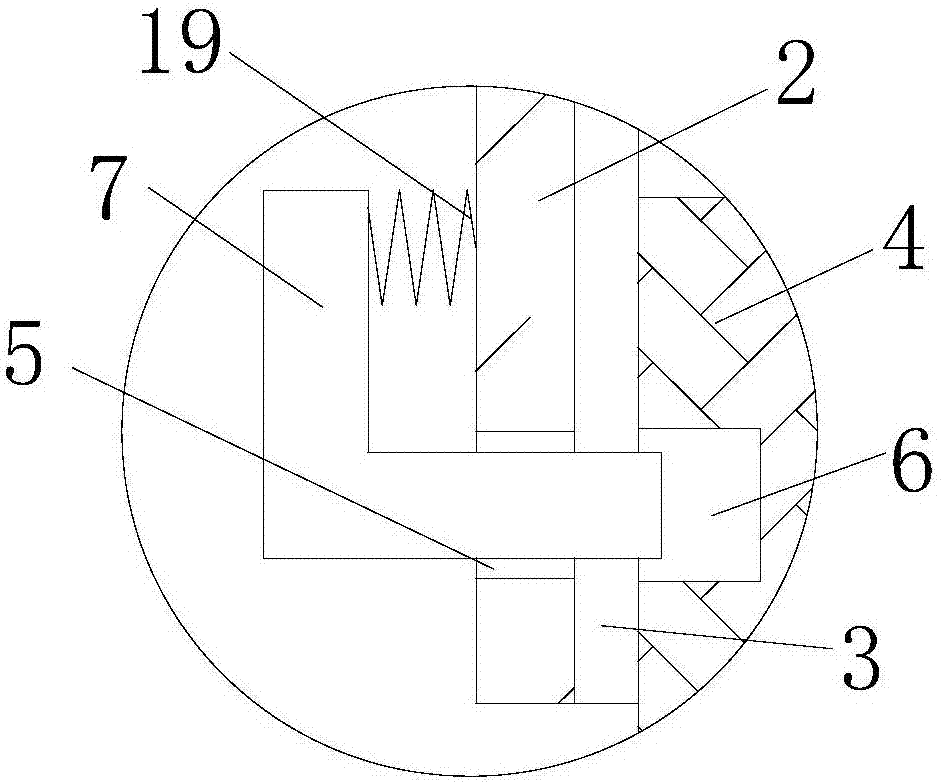 Medical tray with function of enlarging usable areas