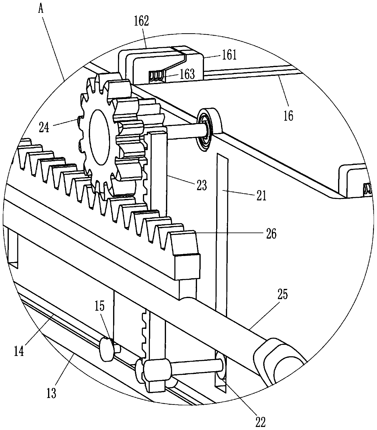 Rice processing and quantitative packaging device