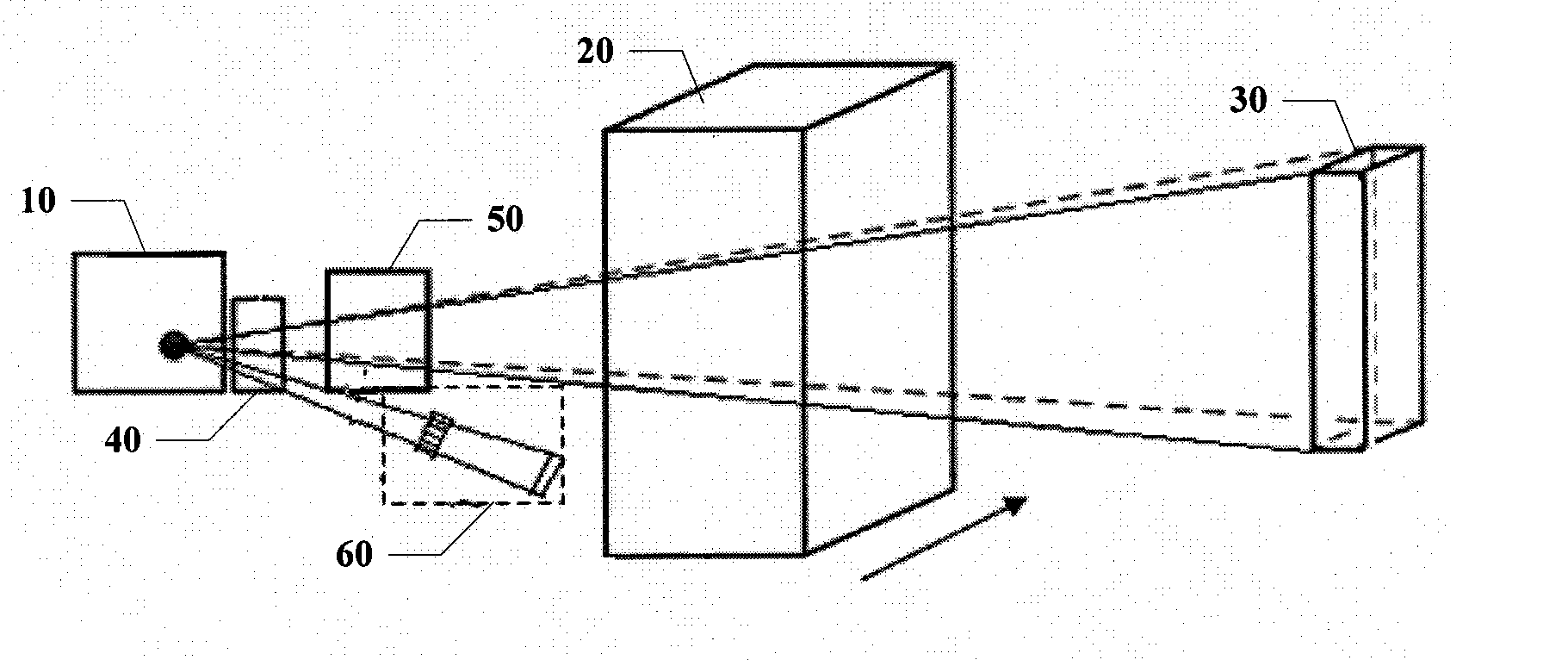 Device and method for real-time mark of substance identification system