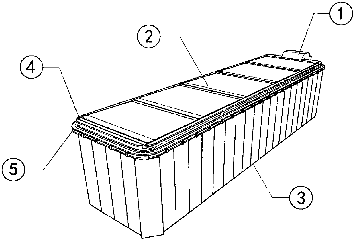 Automatic moving greenhouse capable of realizing rainwater recycling and suitable for rain sheltering experiments of crops