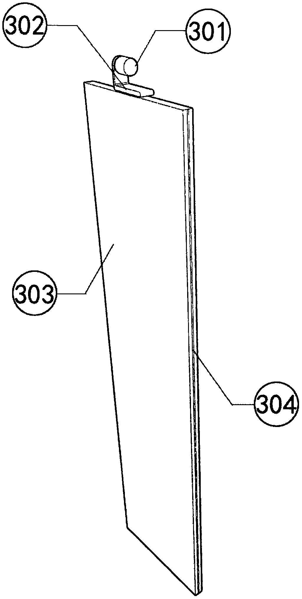 Automatic moving greenhouse capable of realizing rainwater recycling and suitable for rain sheltering experiments of crops