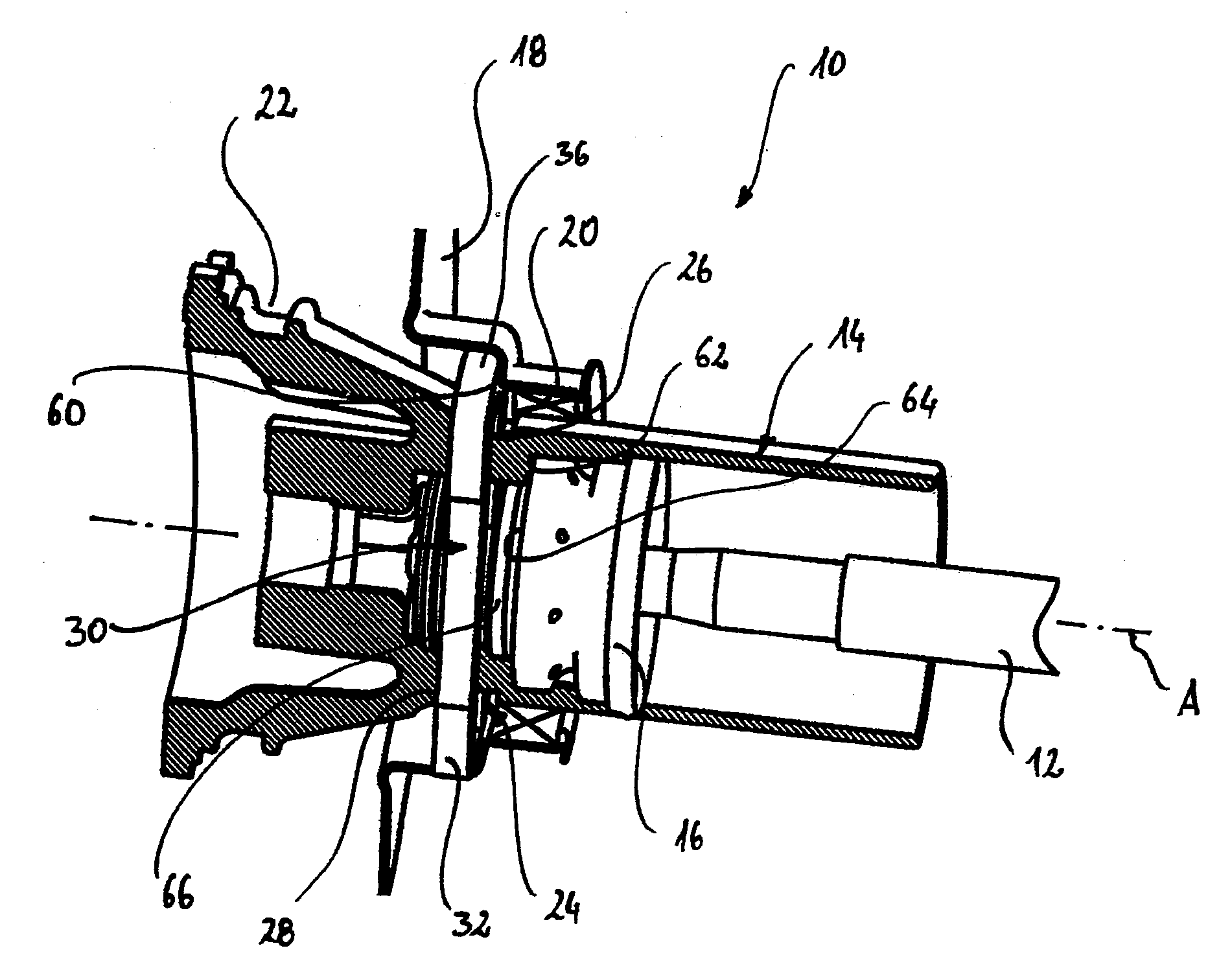 Travel Limiting Element in a Brake Servo Device and Brake Servo Device