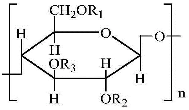 Amphiphilic starch filtrate reducer for water-based drilling fluid and preparation method thereof