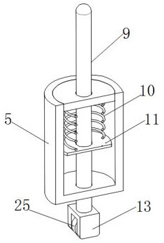 An in-furnace conveying device with good anti-black mark effect for round steel heating furnace