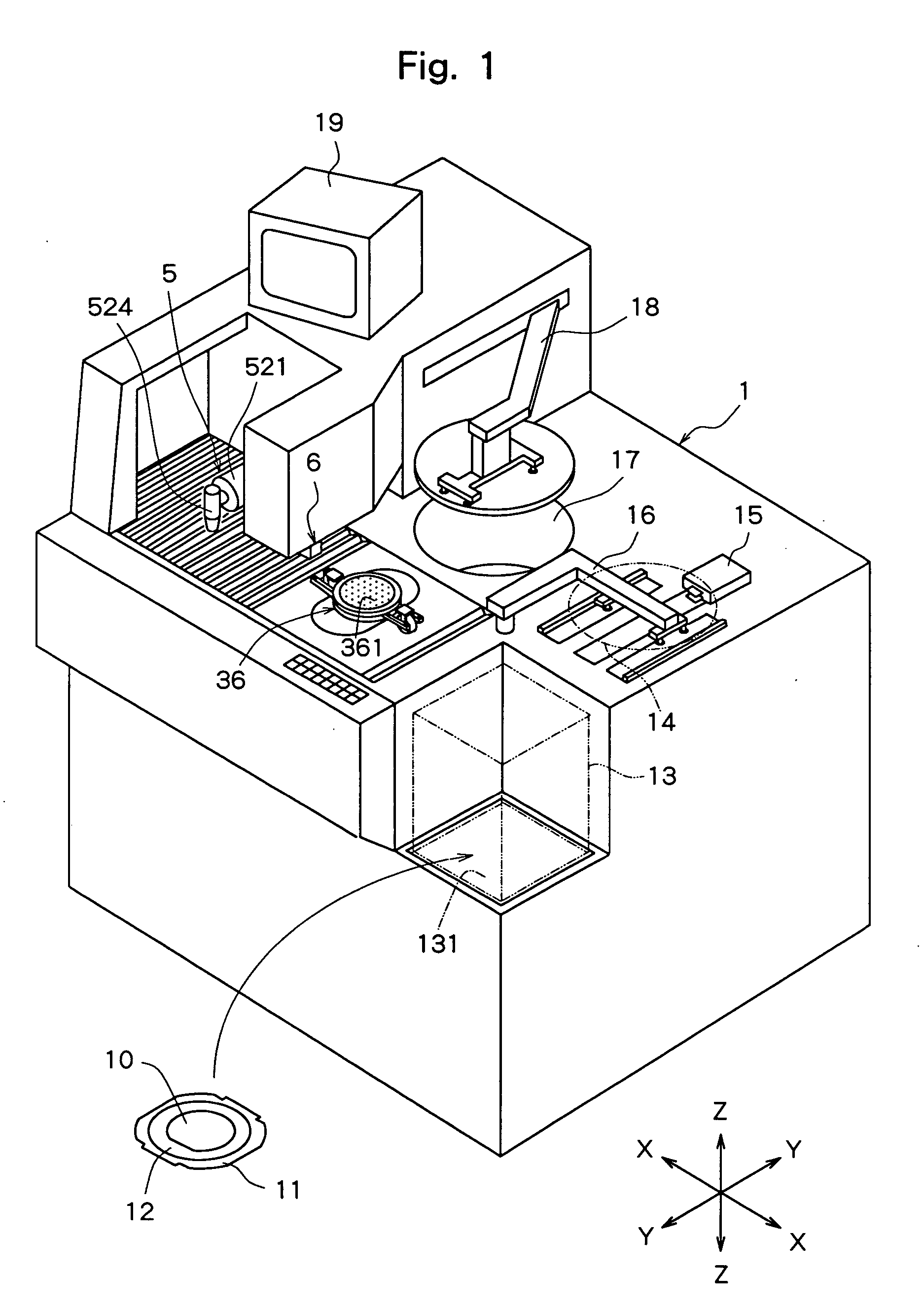 Method and apparatus for splitting semiconductor wafer