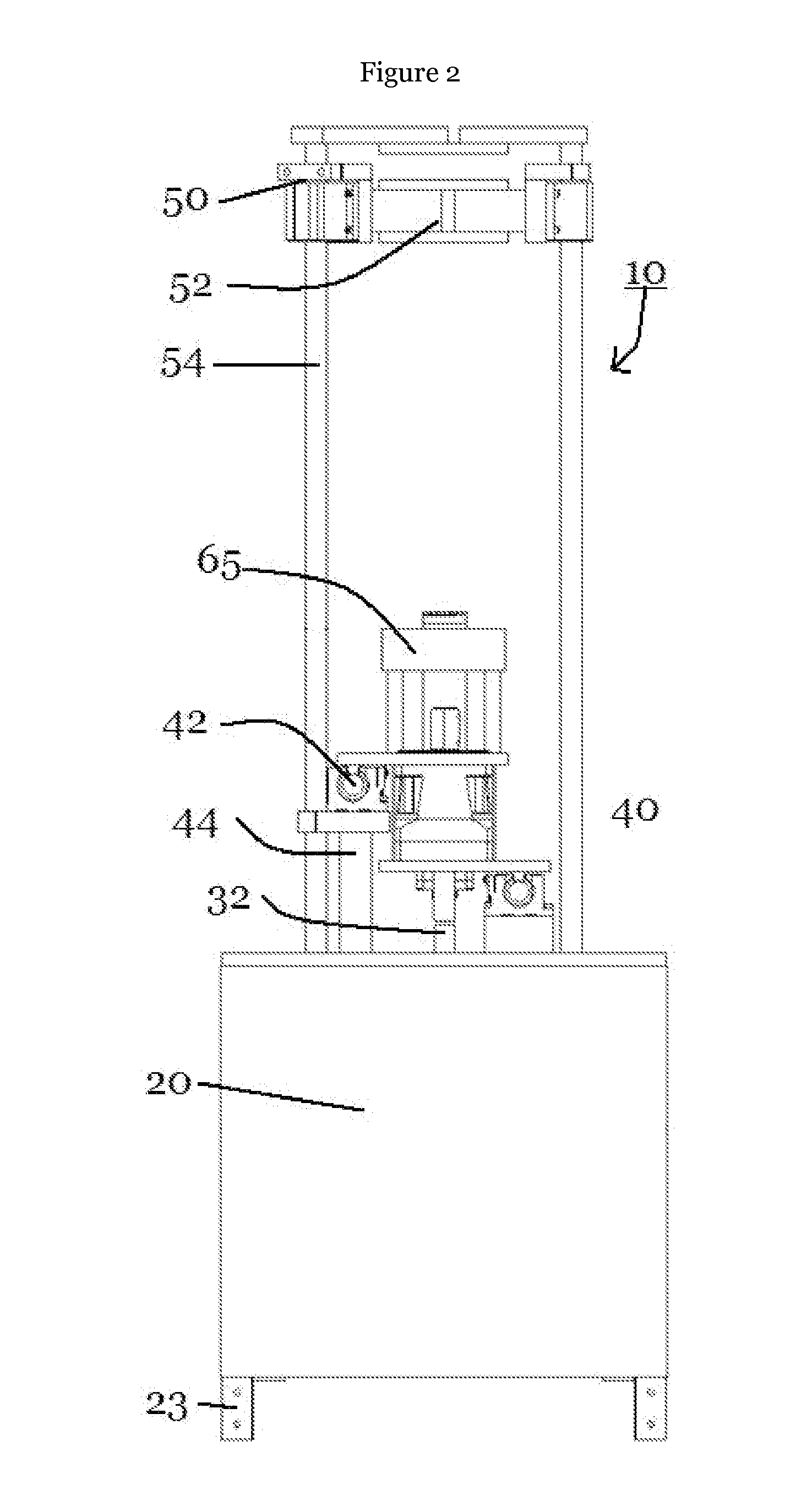 Medical testing device having multiple testing parameters