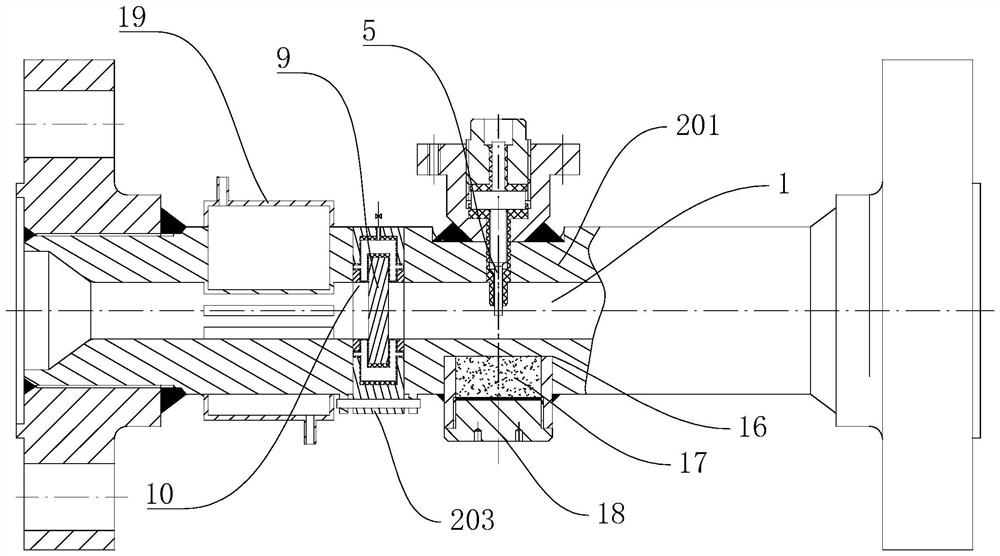 Vortex shedding flowmeter