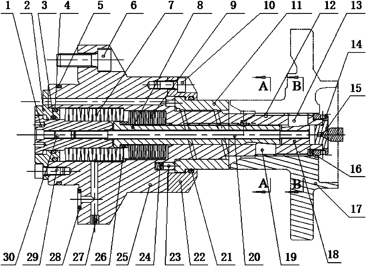 High-precision grinding machine coupled twin tensioning self-centering mechanism fixture and grinding machine thereof