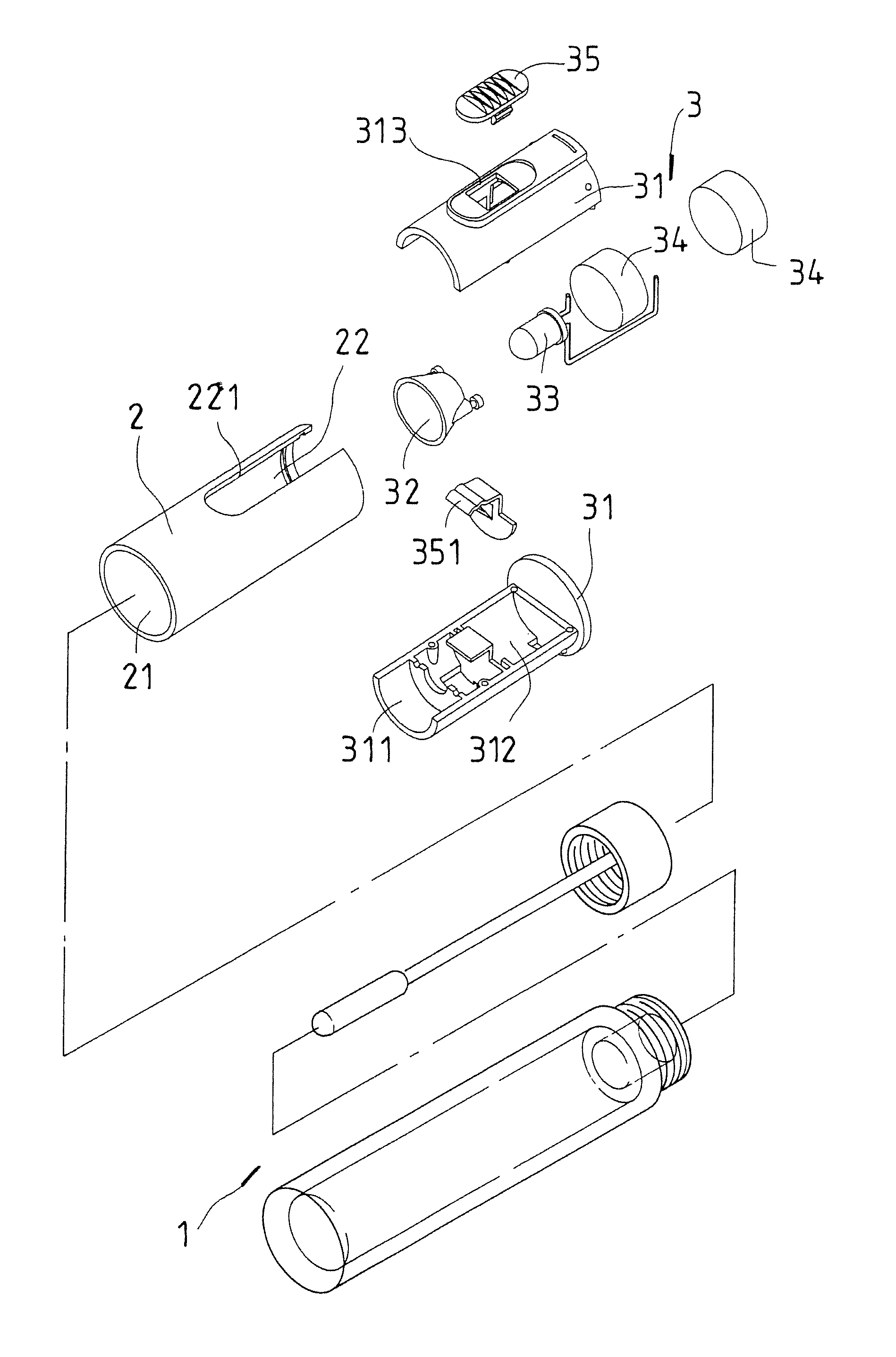 Illuminating cosmetic applicator