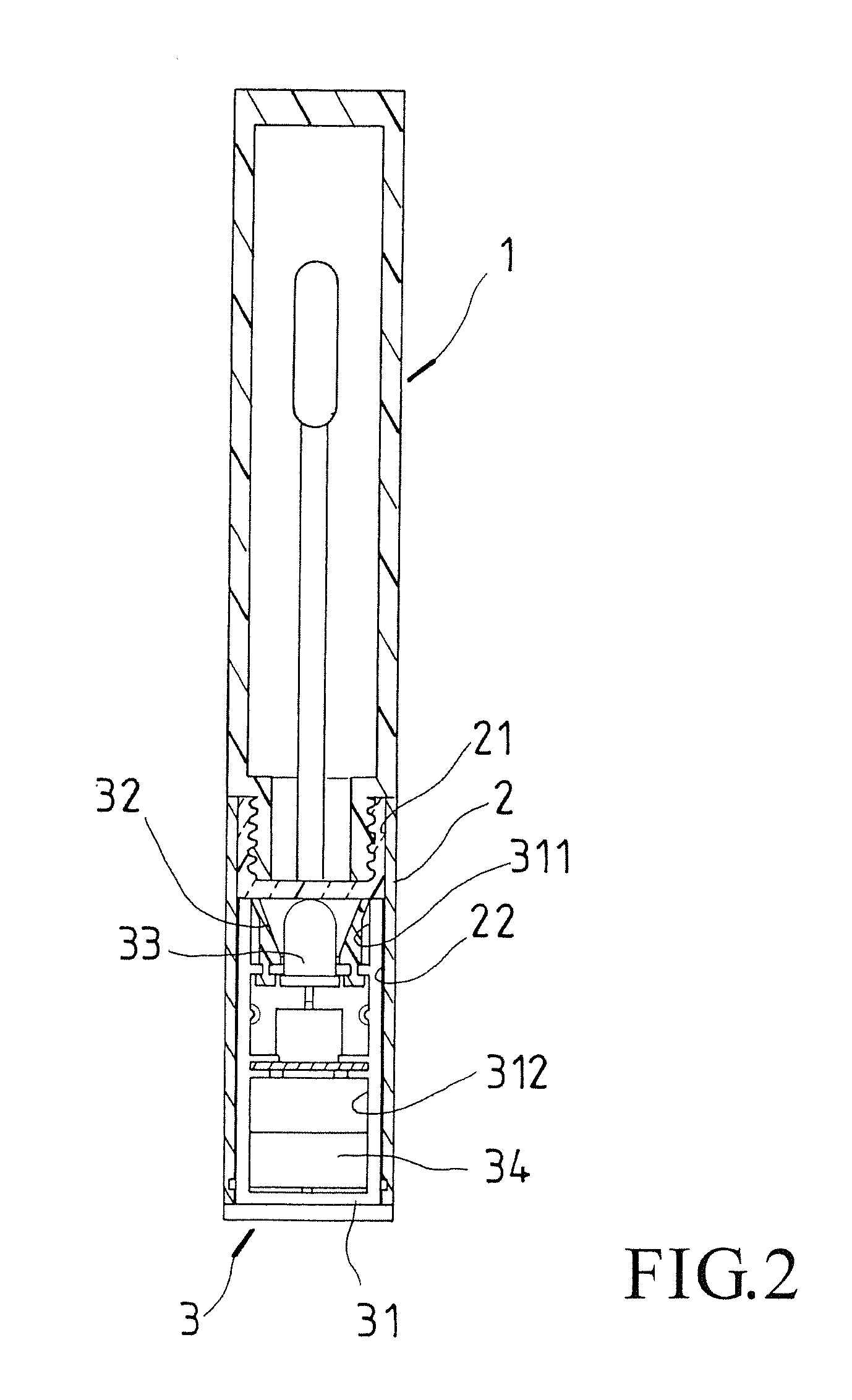 Illuminating cosmetic applicator