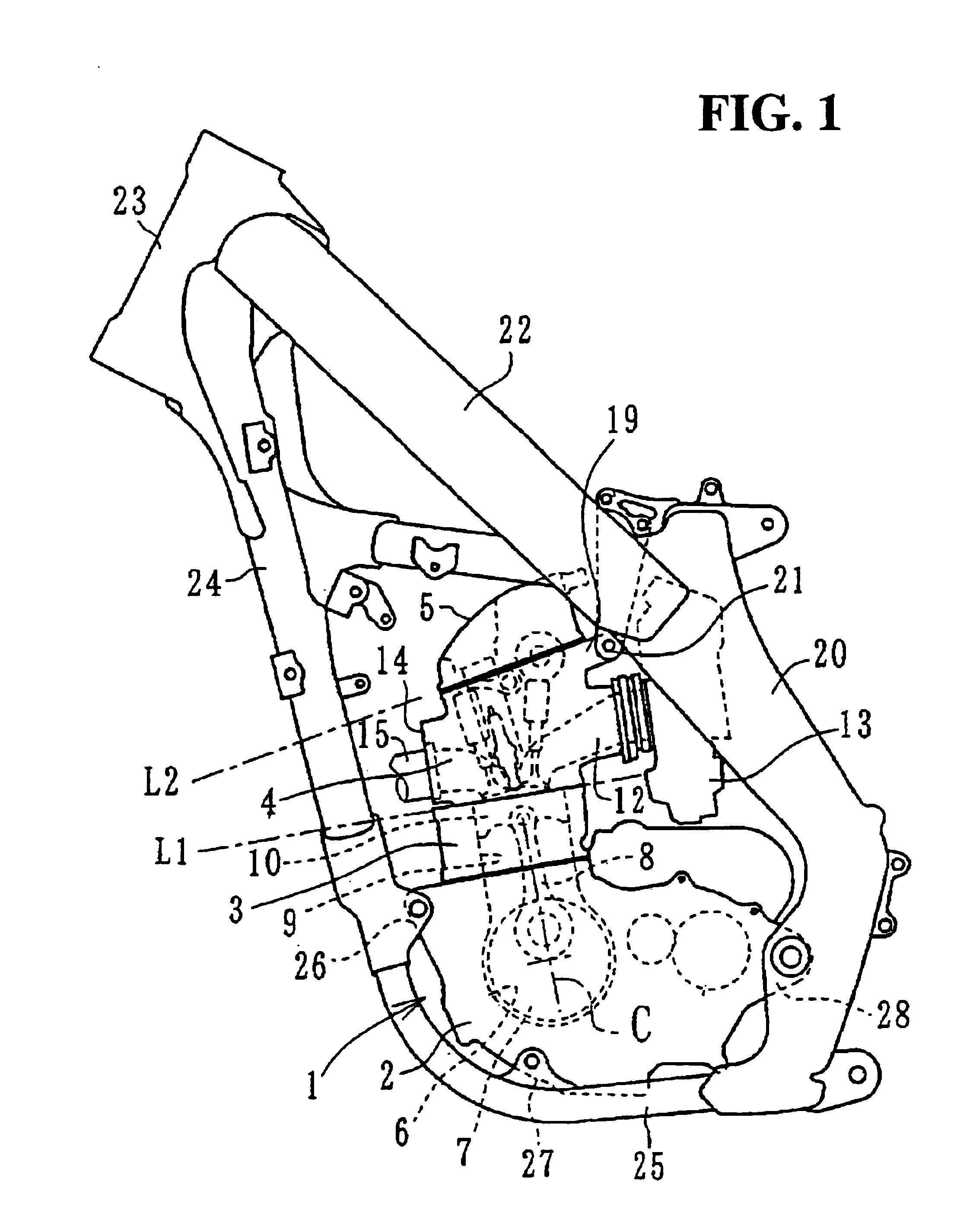 Four-cycle engine