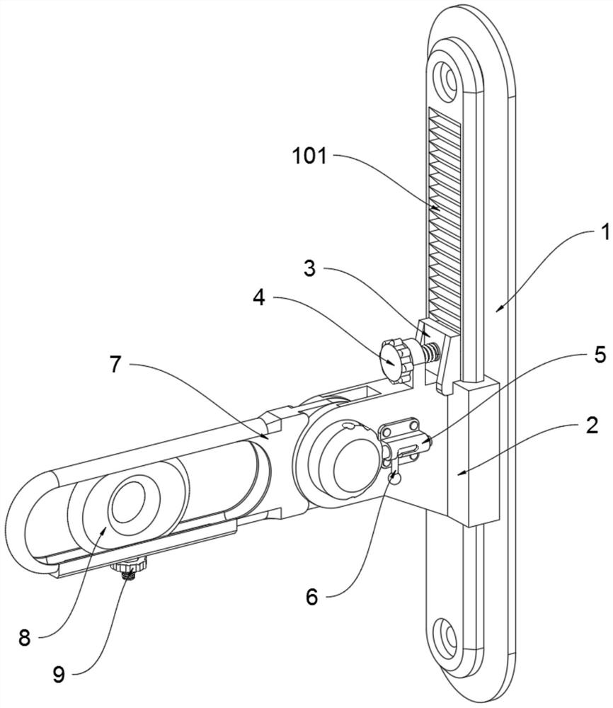 Positioning support for positioning ring of textile machine