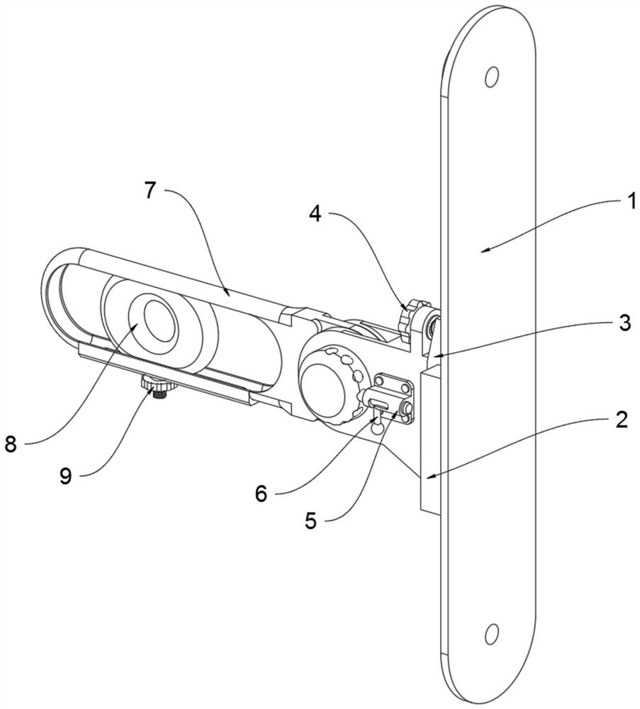 Positioning support for positioning ring of textile machine