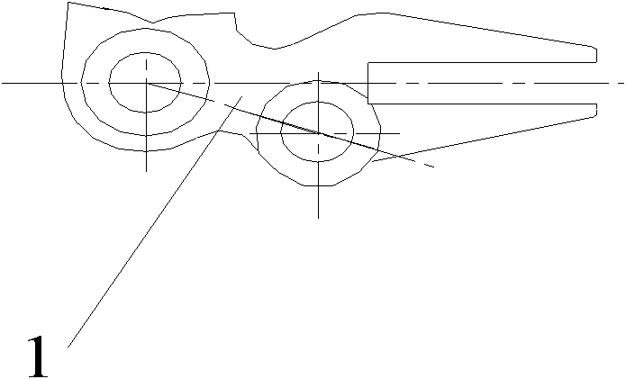 Processing method of molding curve part and device used in same