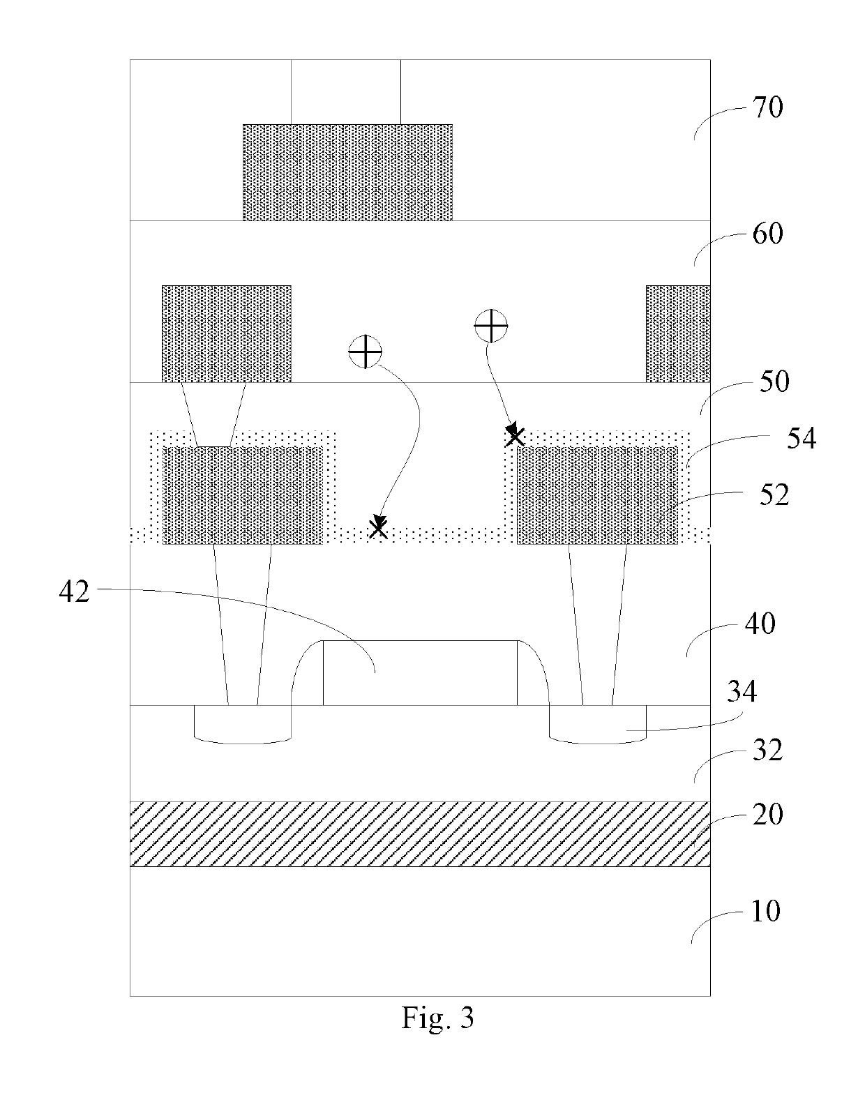 Silicon-on-insulator device and intermetallic dielectric layer structure thereof and manufacturing method