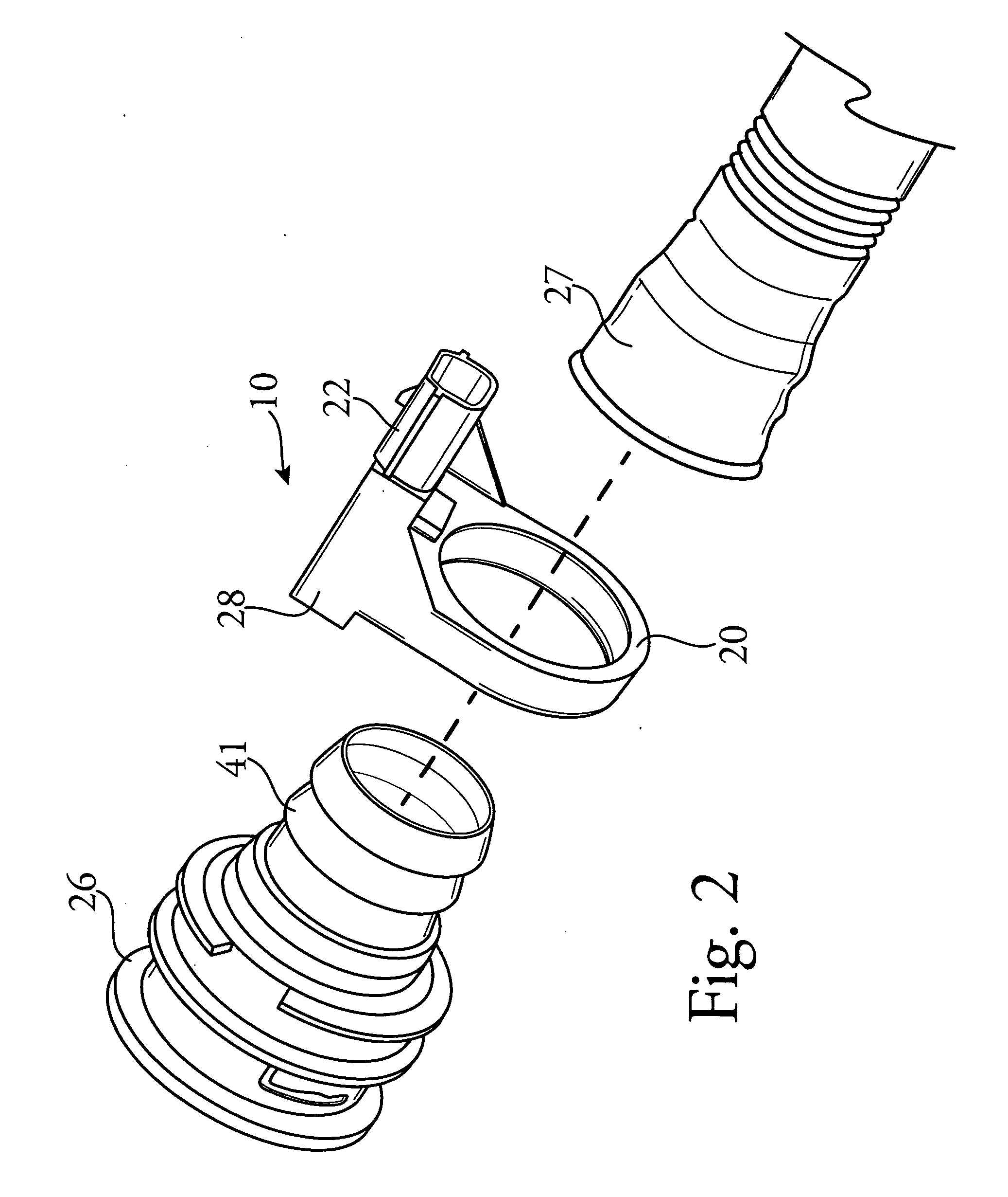 Quick connect sensor apparatus