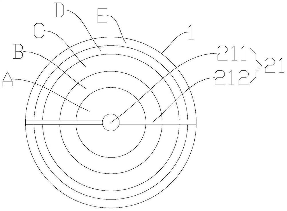 Granulation unit, grading granulation equipment and use method of grading granulation equipment