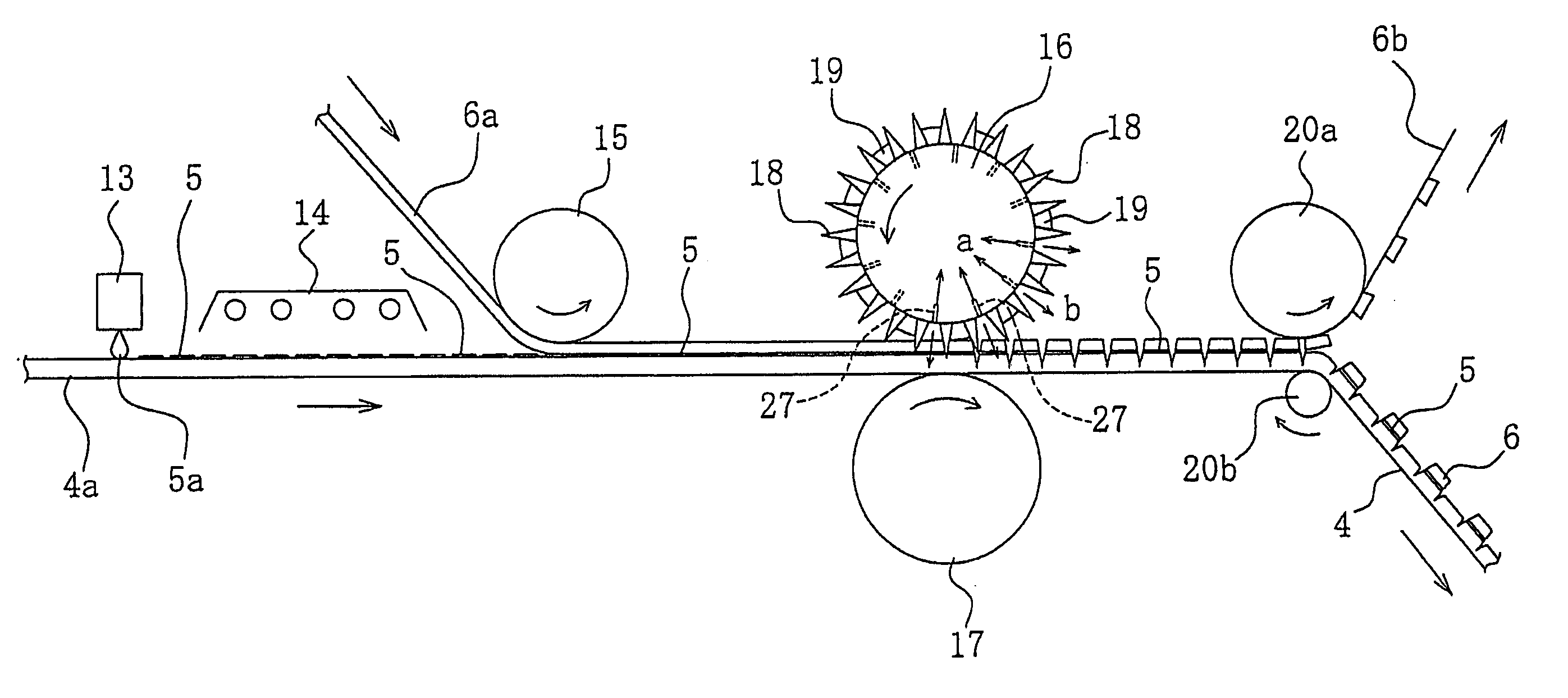 Conductive Member for Non-Contact Type Data Carrier and Method and Device for Manufacturing the Same