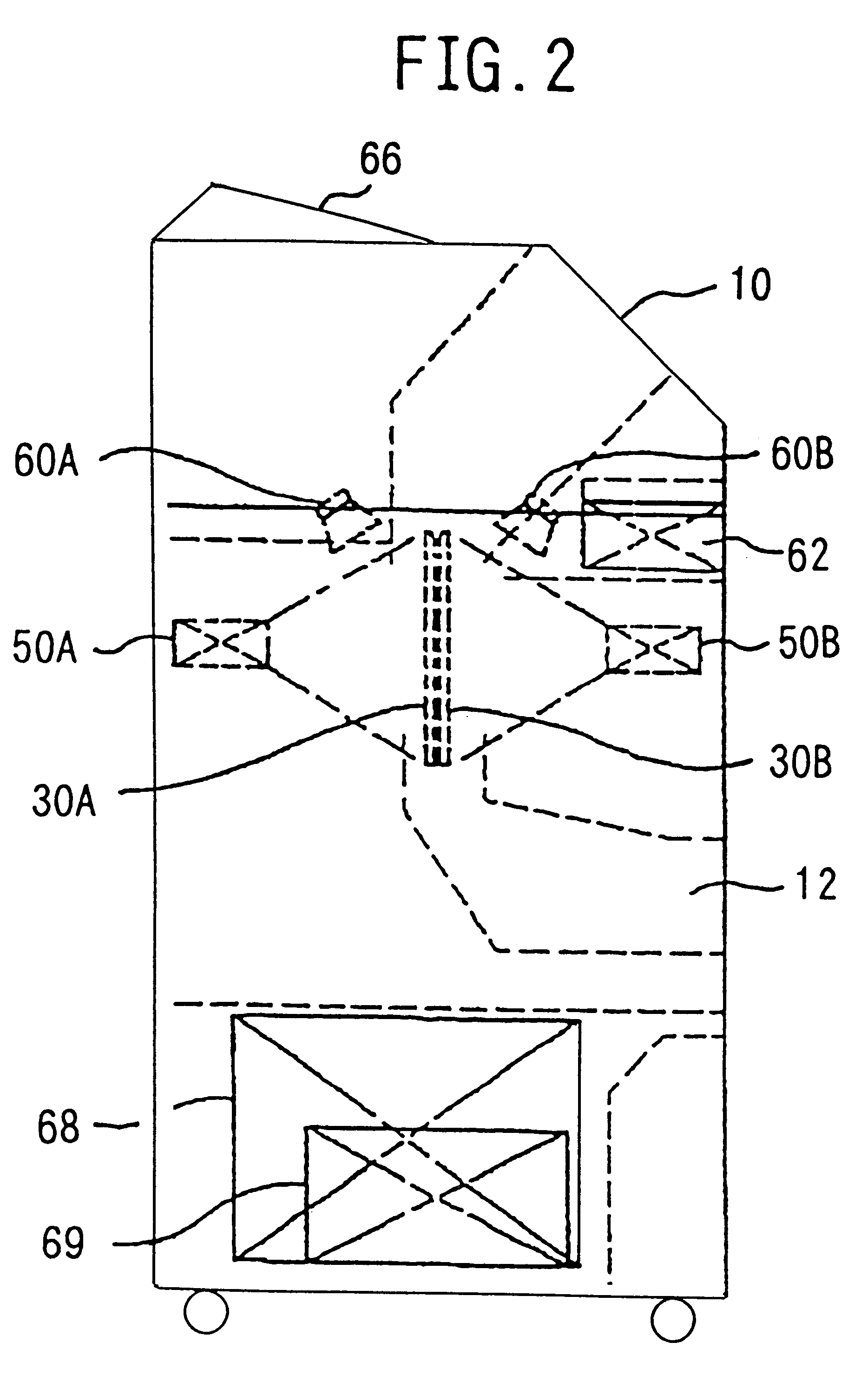 Device for image-shooting both sides of documents