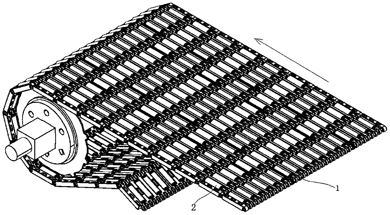 Conveying belt module