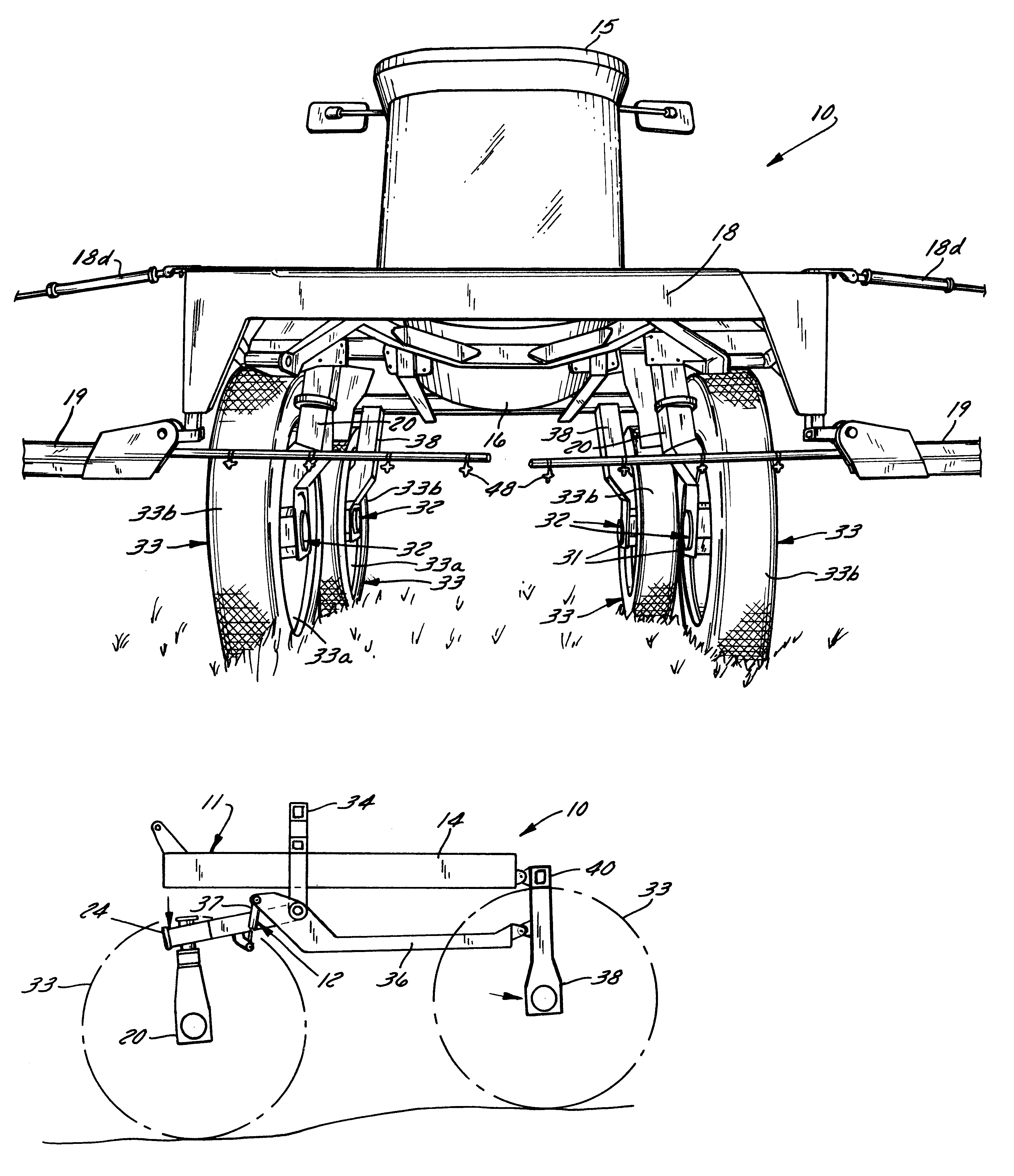 High clearance vehicle