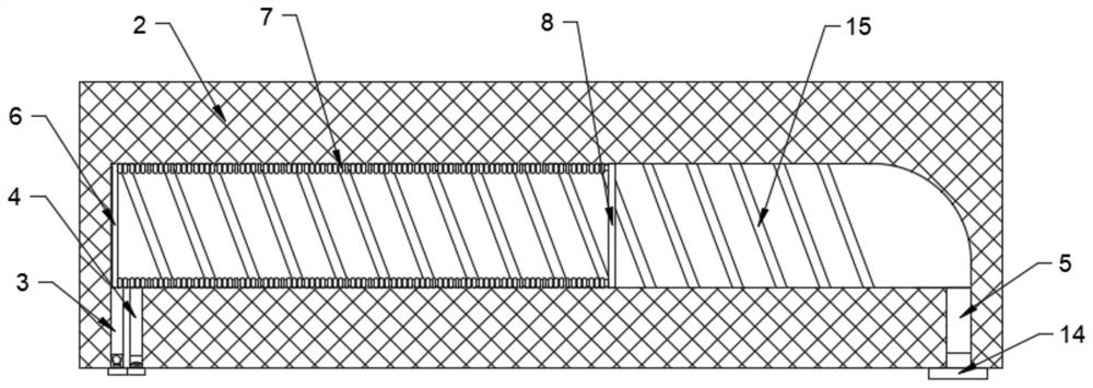 Hollow glass convenient for replacing drying agent and accessories thereof