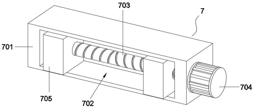 Trunk brushing device for municipal greening and using method thereof