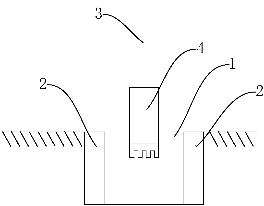 Ultradeep underground continuous trenching construction method