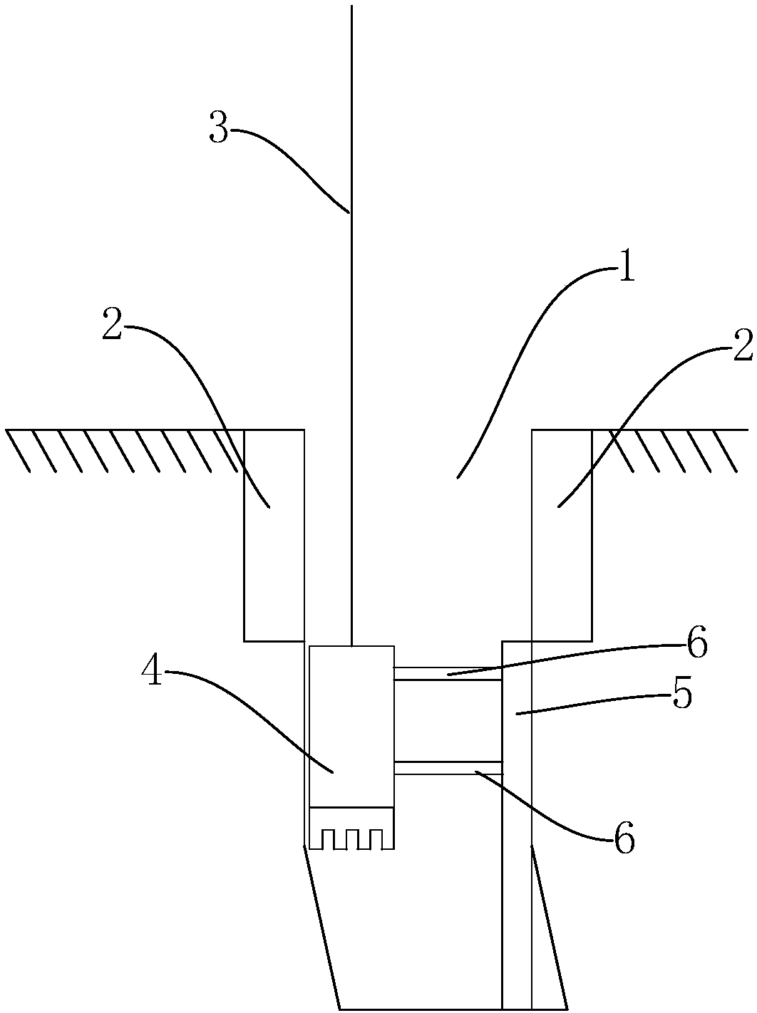 Ultradeep underground continuous trenching construction method