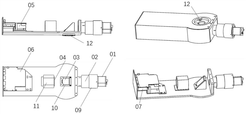 Augmented reality module for microscope