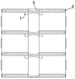 Apartment building independent ventilation system