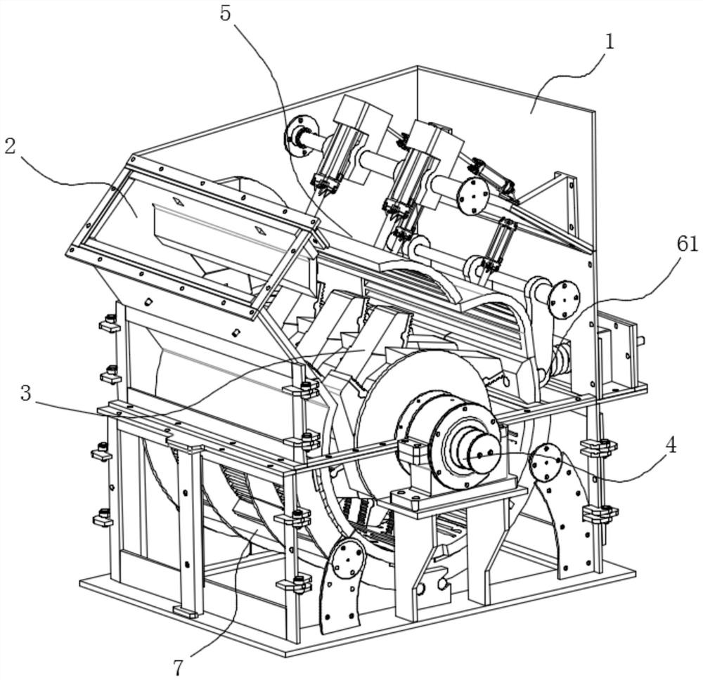 An automatic crushing equipment for the production of sulfate-resistant cement