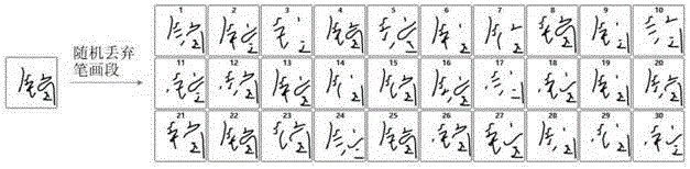 Text-independent end-to-end handwriting recognition method based on deep learning