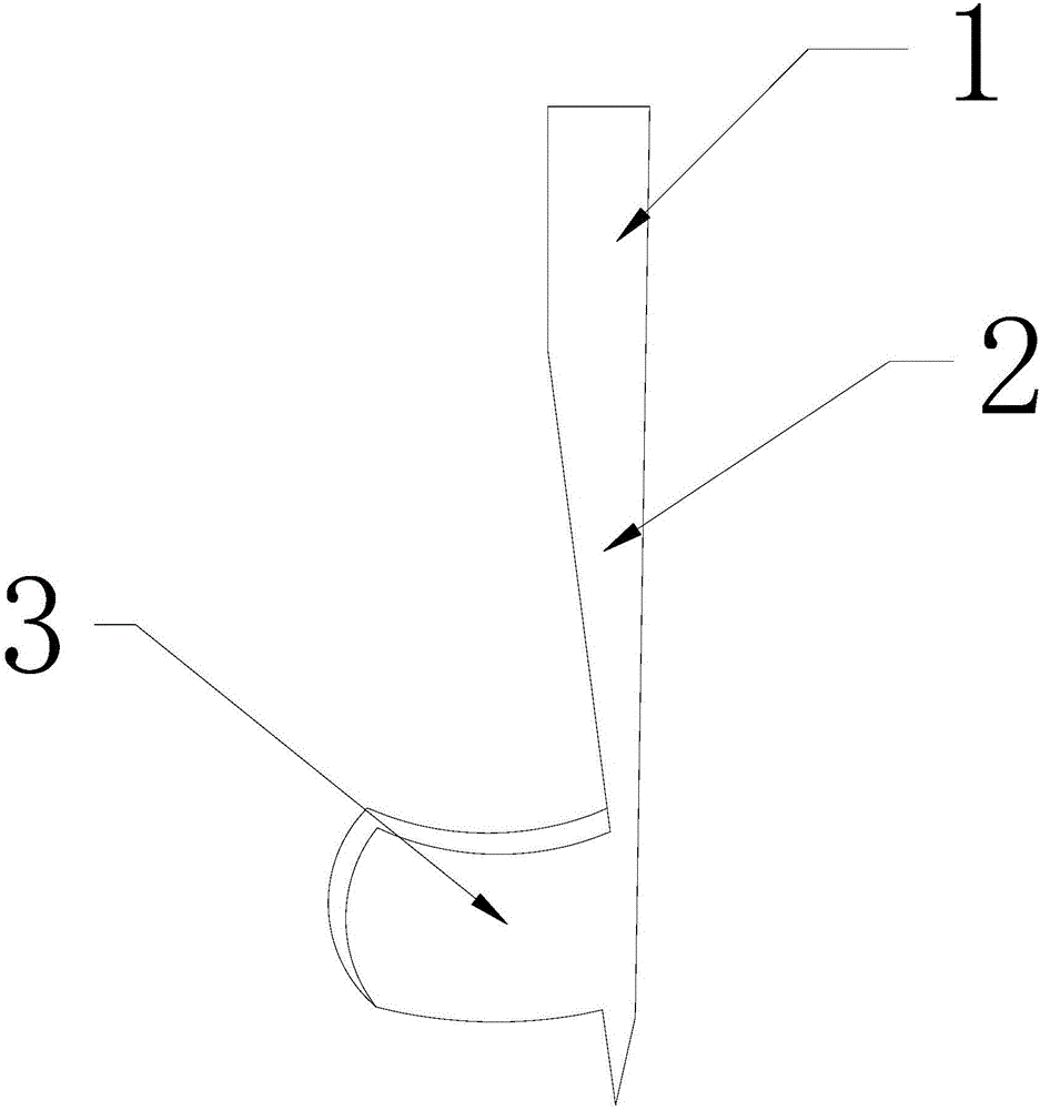 Blunt nerve towing and protecting stripping finger