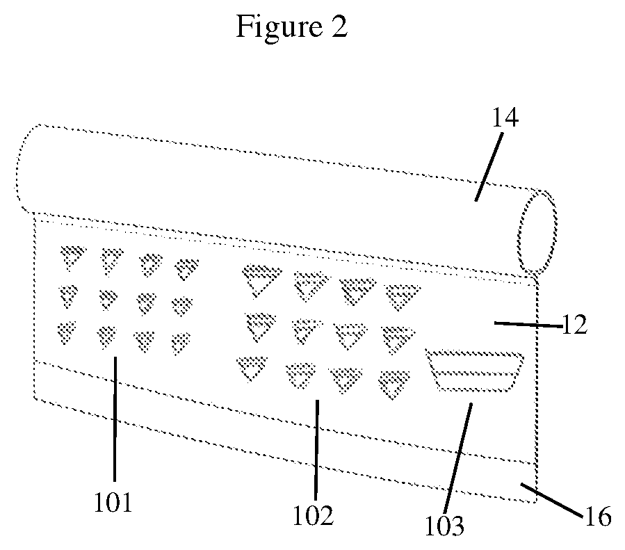 Cutting device with additional elements