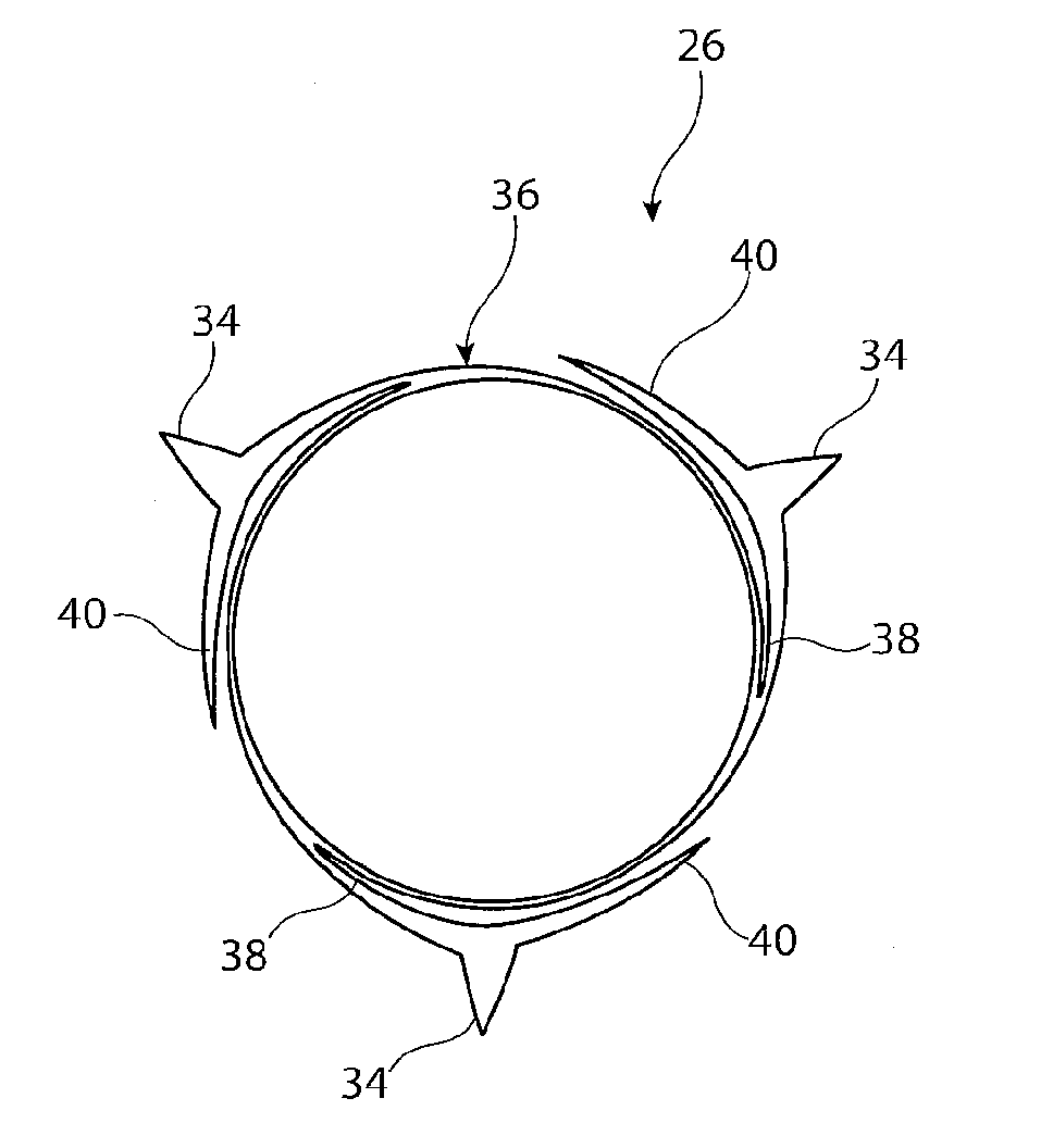 Cutting or scoring balloon and apparatus therefor