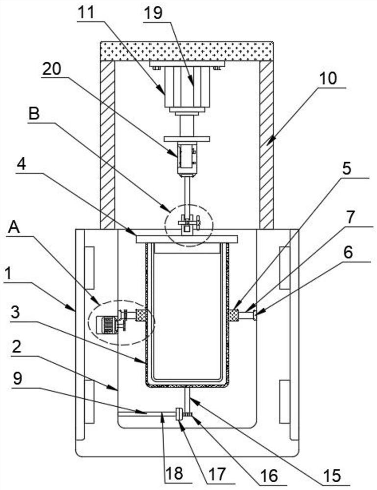 Sealed cylinder type cooking robot