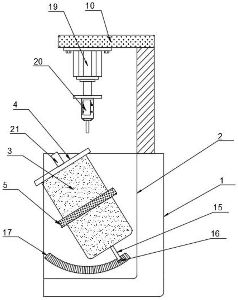 Sealed cylinder type cooking robot