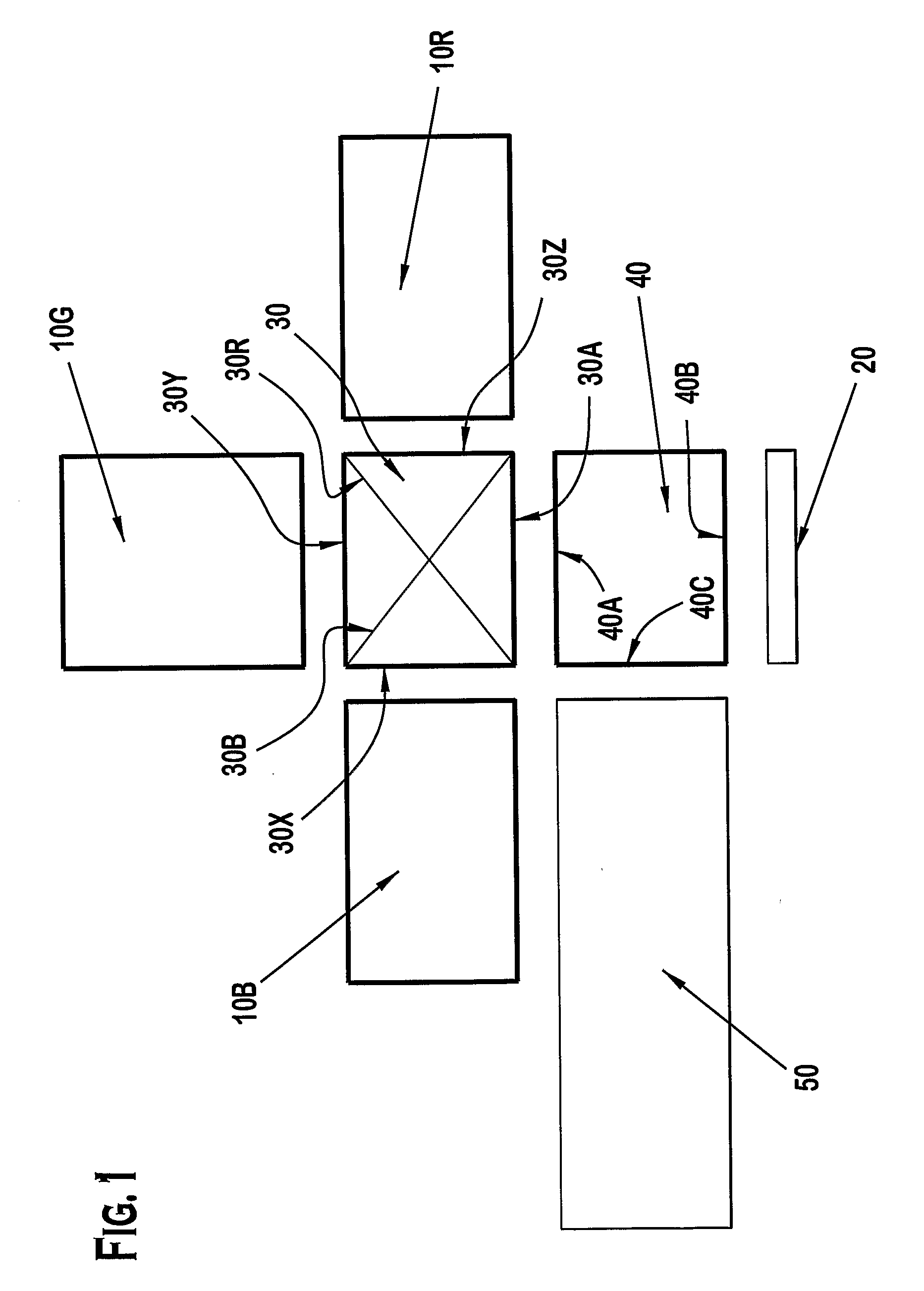 Discrete High Switching Rate Illumination Geometry For Single Imager Microdisplay