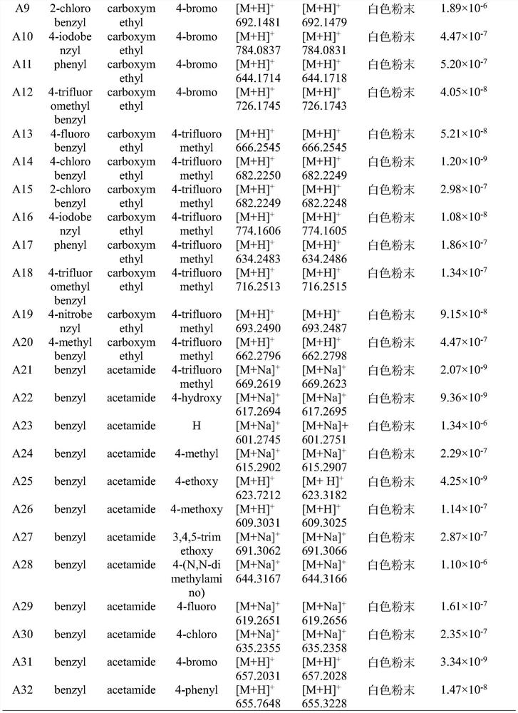 A kind of pentapeptide analogue of insect antipharyngeal side voxel and its application