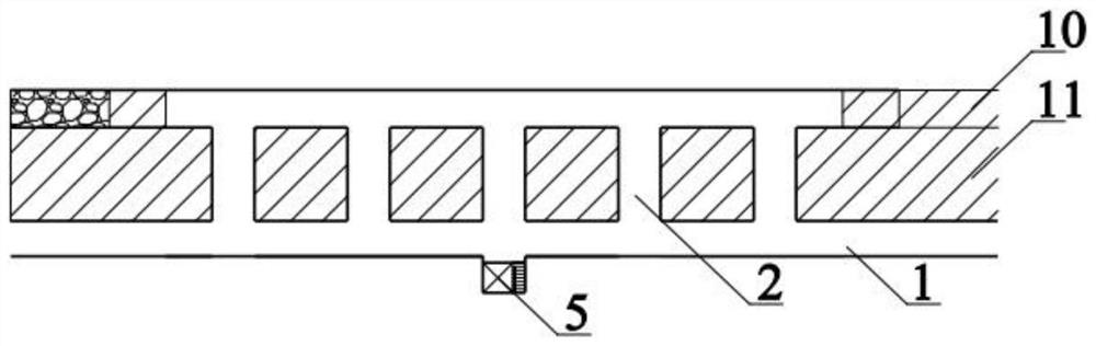 Open stope mining method for steeply inclined vein ore body