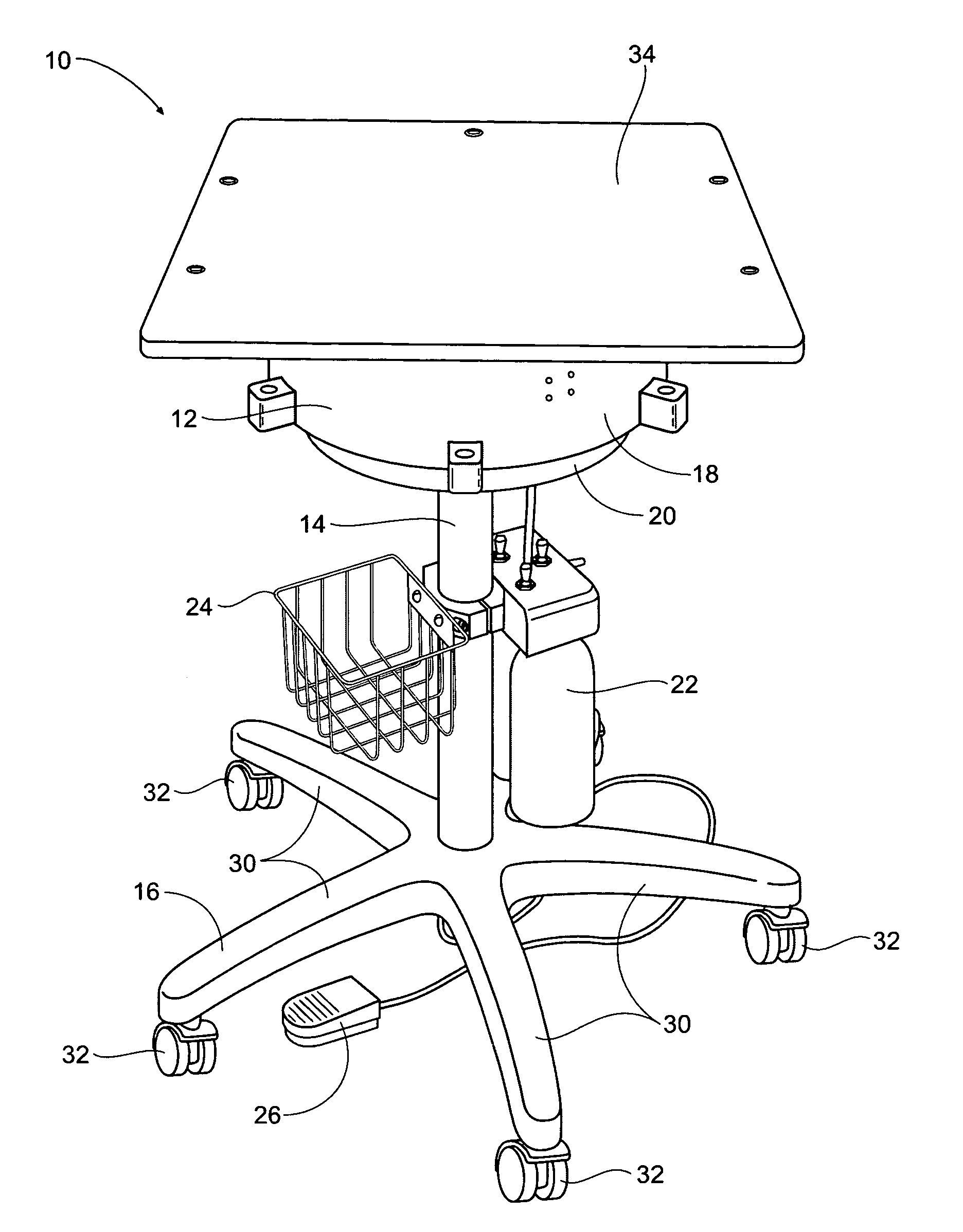 Equipment caddie system