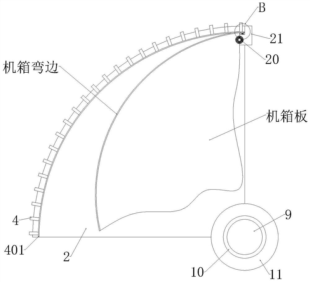 Intelligent control case surface shaping treatment equipment