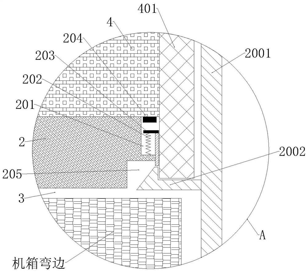 Intelligent control case surface shaping treatment equipment