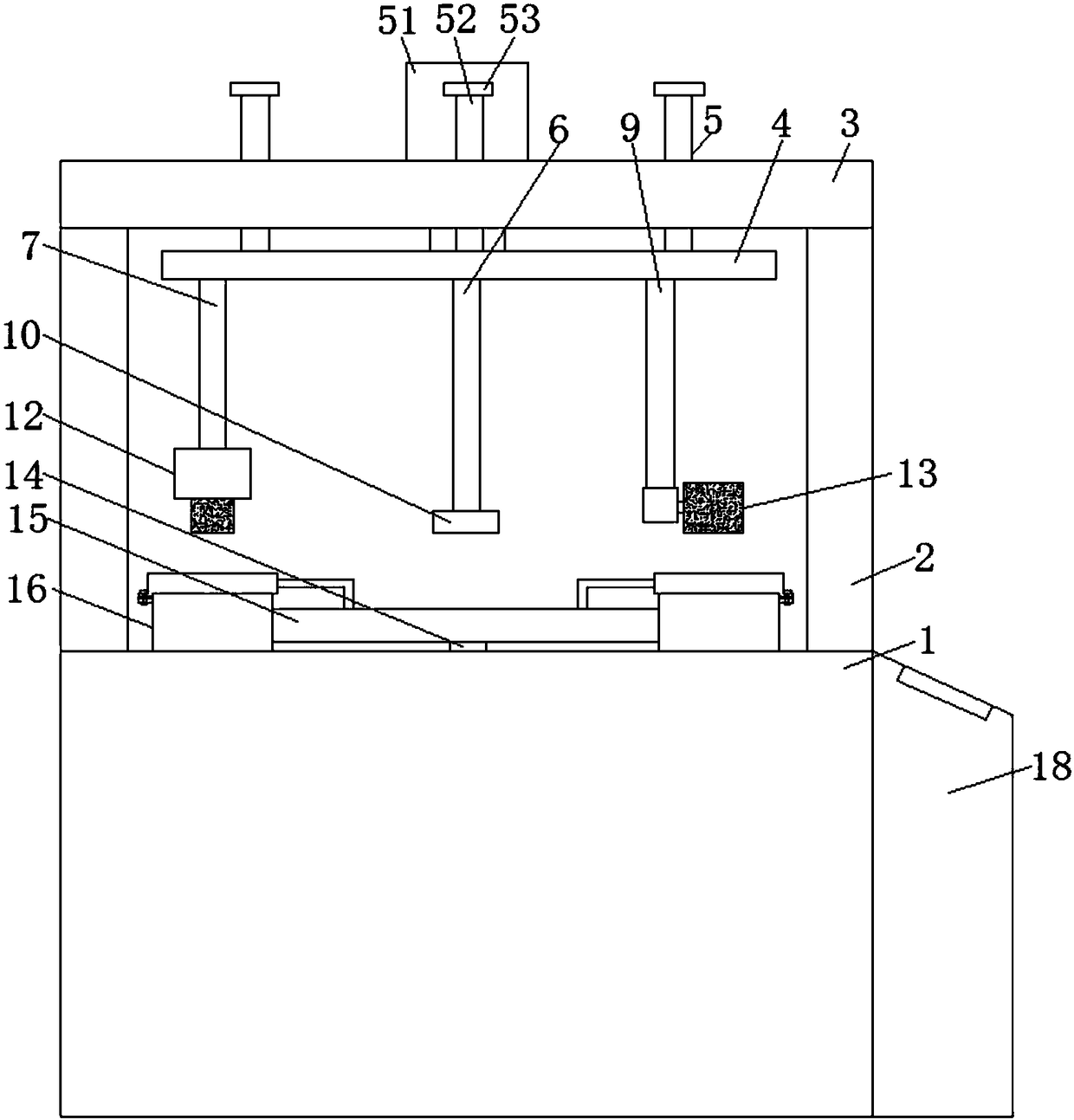 Abrasion resistant detection device of leather product