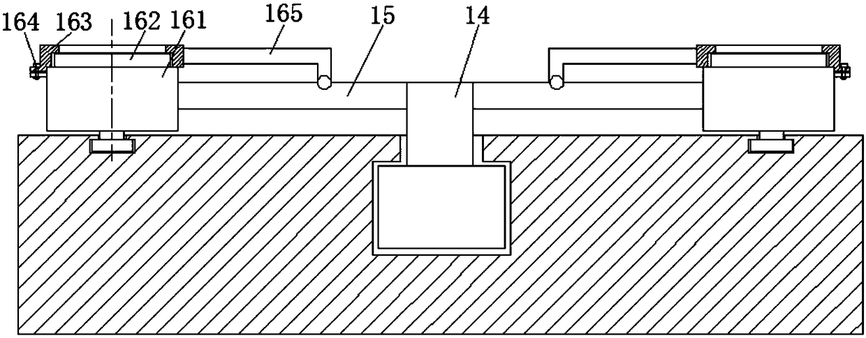 Abrasion resistant detection device of leather product