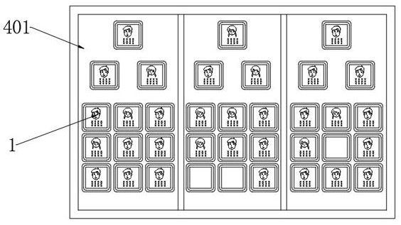 Novel attendance management system and use method thereof