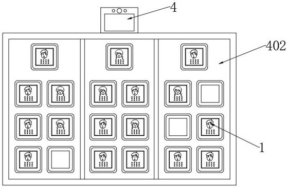 Novel attendance management system and use method thereof